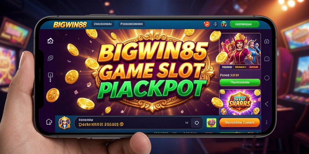 Tampilan gameplay Slot BIGWIN88 yang mengesankan dan penuh warna.