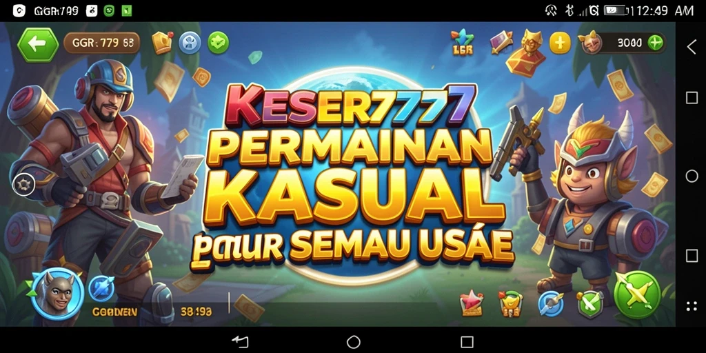 Screenshot gameplay <strong>GGR7777</strong> yang menampilkan keseruan bermain dengan teman-teman.