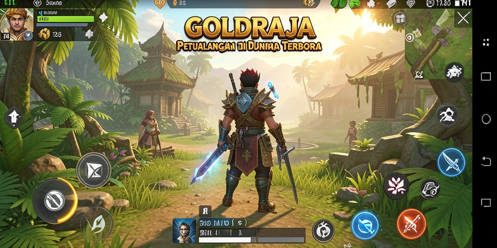 Tampilan gameplay Open World yang mendebarkan dan penuh petualangan.