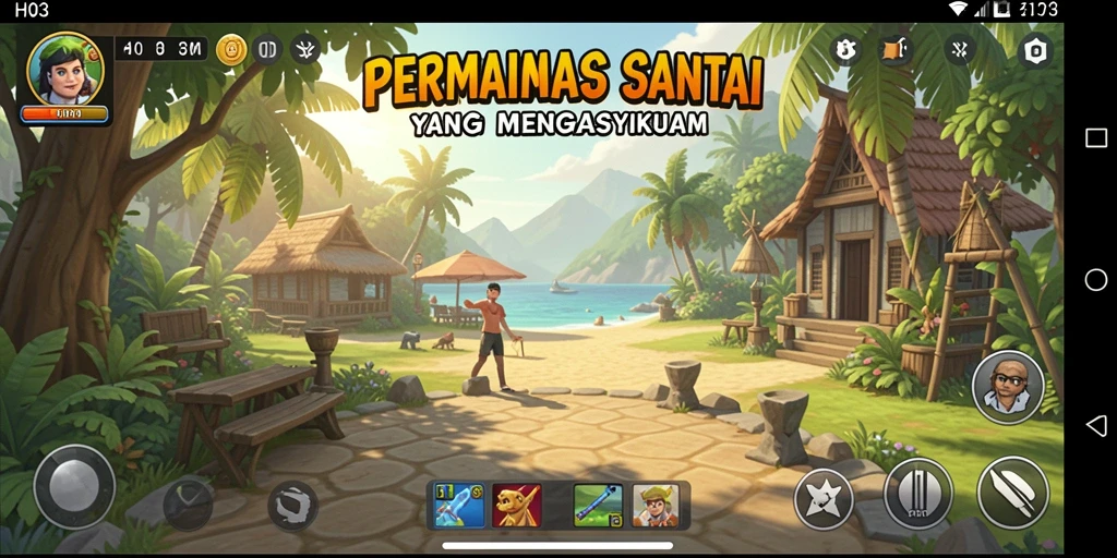 Tampilan gameplay H03 yang seru dan mengasyikkan.