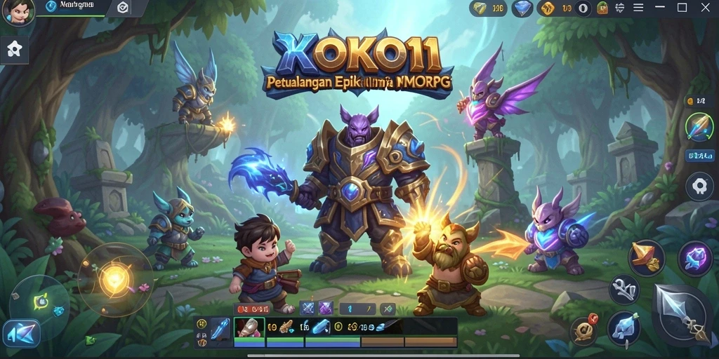 Tampilan screenshot permainan KOKO11 dengan aksi pertempuran menegangkan.