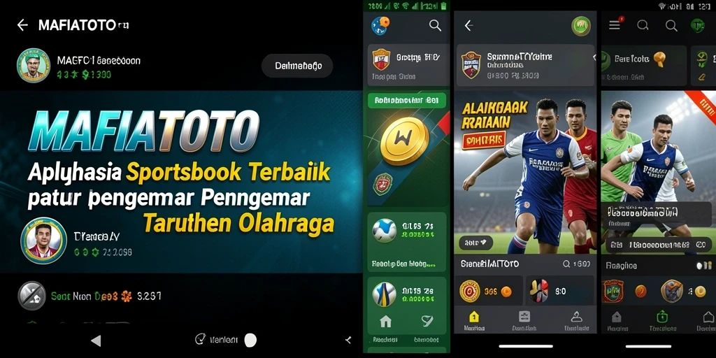 Tampilan gameplay MAFIATOTO dengan berbagai pilihan taruhan olahraga.
