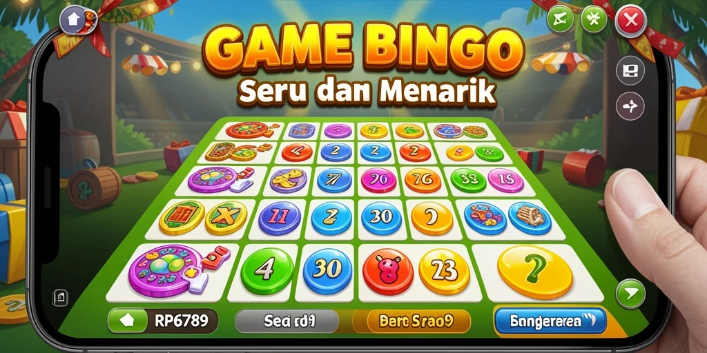 Screenshot gameplay RP6789 menunjukkan aksi seru dalam permainan Bingo.