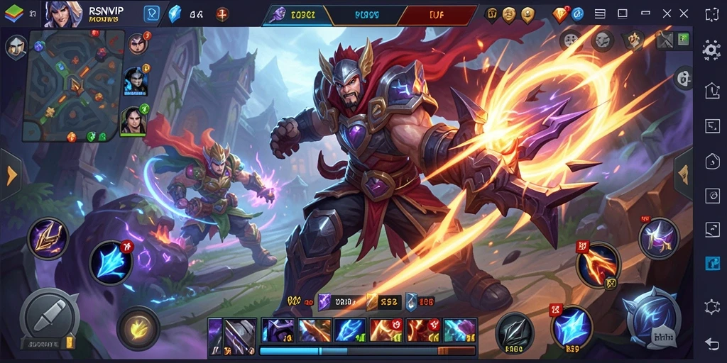 Tampilan gameplay seru dari RSNVIP yang menegangkan.