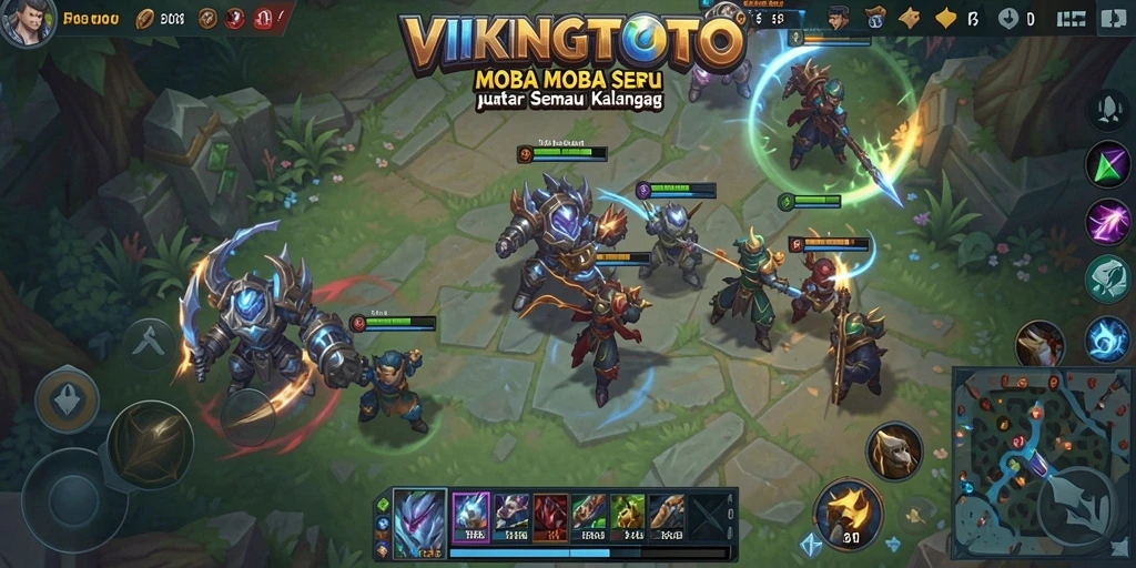 Gameplay seru dalam VIKINGTOTO dengan aksi dan strategi yang mendebarkan.